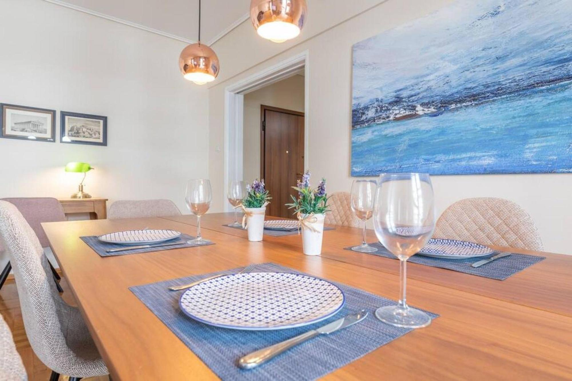 Amfitritis Family Lux Apartment At Palaio Faliro Athene Buitenkant foto